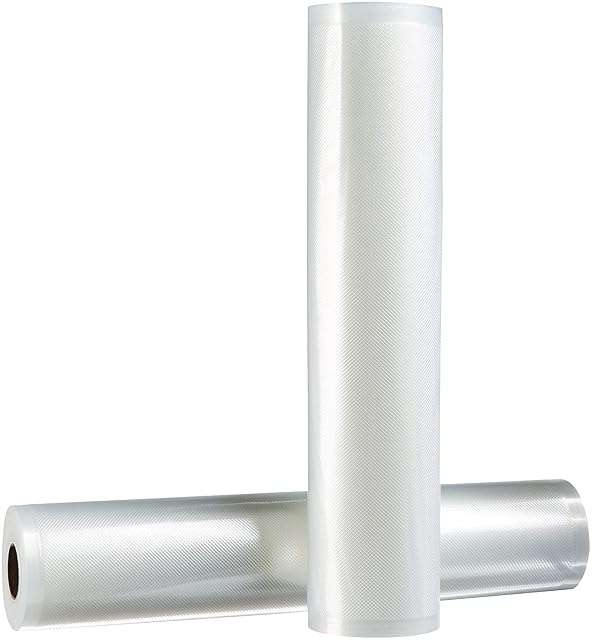 Rouleaux sous vide Amazon Basics, deux rouleaux de 30 sur 600 centimètres