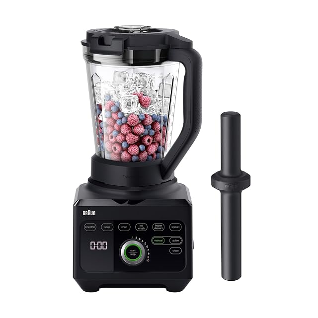 Blender Braun PowerBlend 9 JB9040BK avec bol triangulaire de 2 litres en Tritan