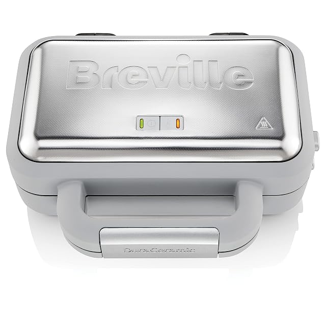 Gaufrier Breville VST072X DuraCeramic à plaques profondes amovibles