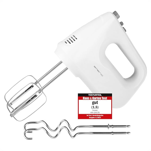 Batteur électrique Emerio HM-124178 avec fouets inox extra-longs