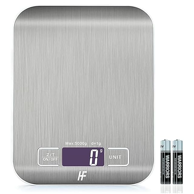 Balance de cuisine numérique HomeFashion KITSSW à plateau inox