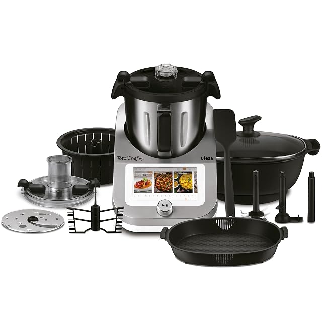 Robot cuiseur Ufesa TotalChef RK7 avec écran tactile de 7 pouces